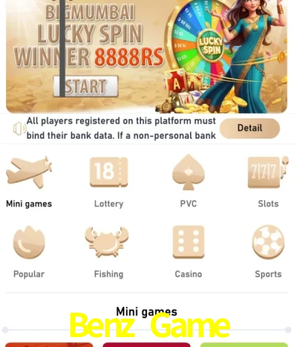 Benz Game login